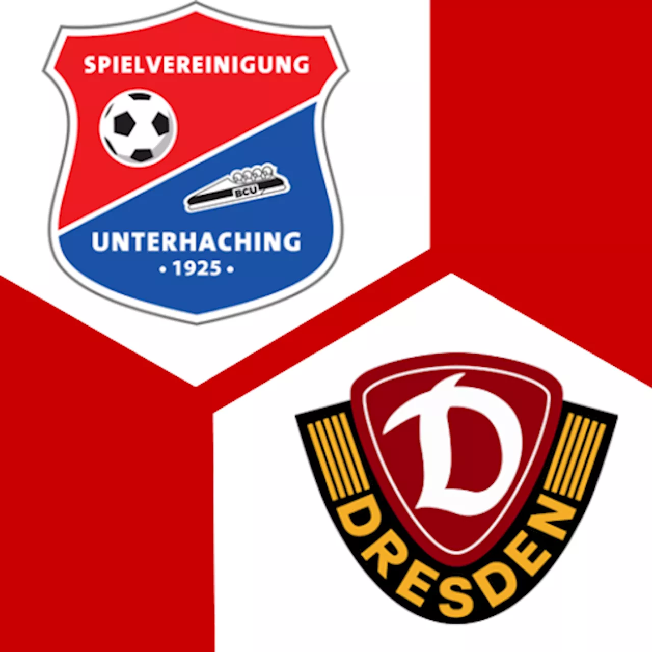 SpVgg Unterhaching - Dynamo Dresden : | 19. Spieltag