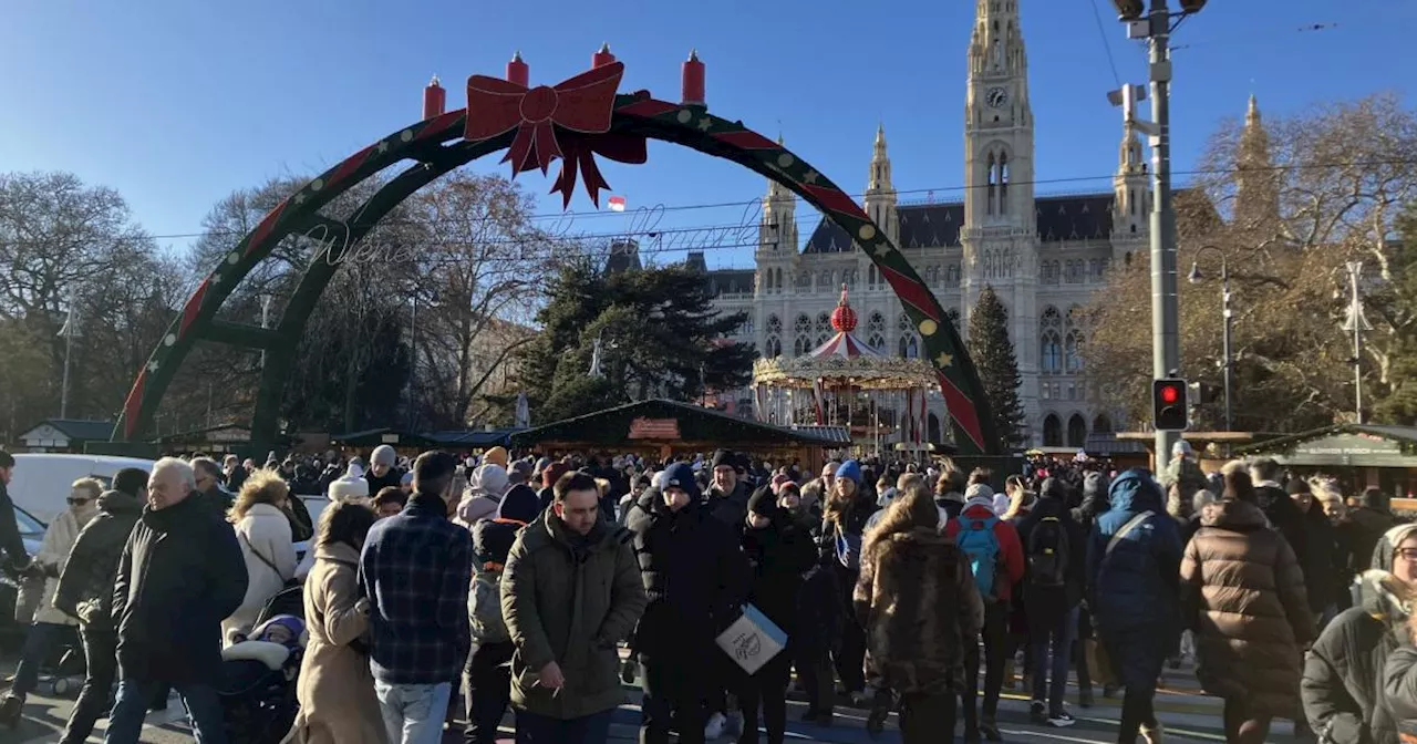 Nach Magdeburg-Anschlag: 'Ungutes Gefühl' am Wiener Christkindlmarkt