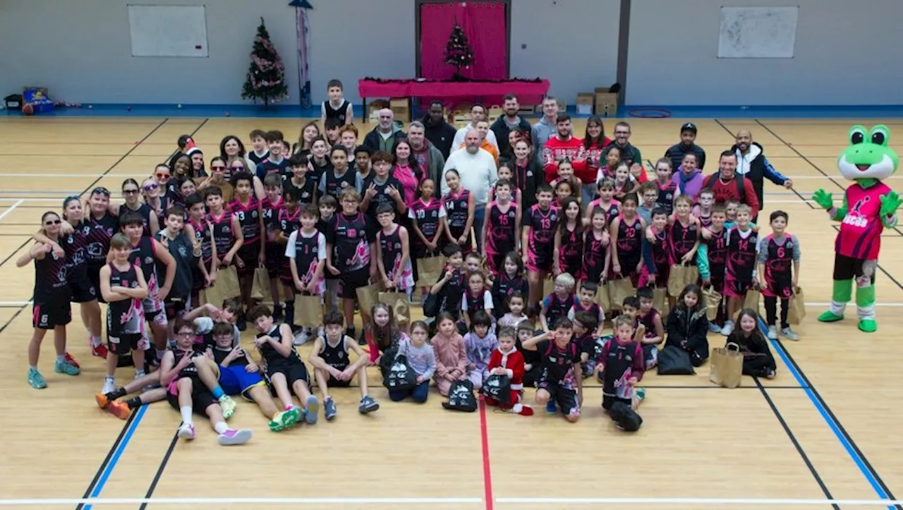 Mazères Basket Club a fêté Noël