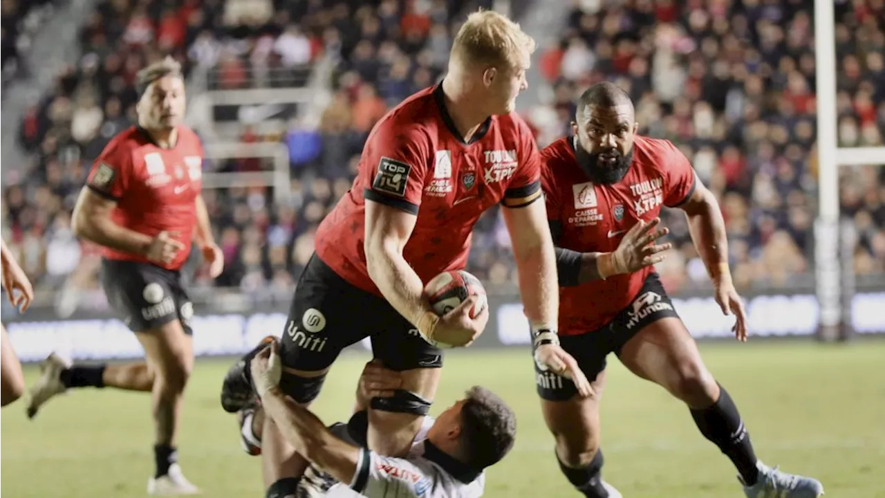 Rugby : vainqueur de Pau ce samedi à Mayol, le RCT étire encore un peu plus sa belle série