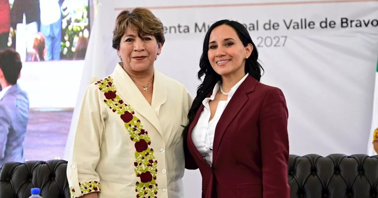 Michelle Núñez seguirá trabajando por la seguridad de Valle de Bravo: Delfina Gómez