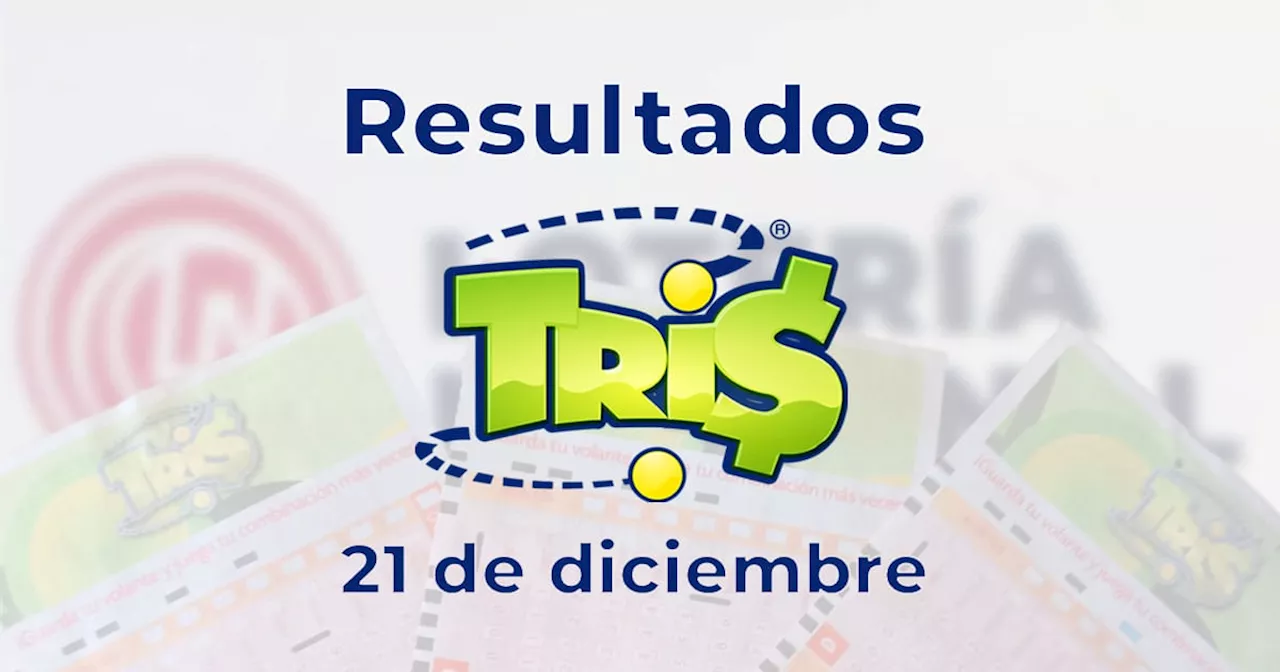 Resultados del Tris de hoy 21 de diciembre del 2024. Ve aquí los números ganadores