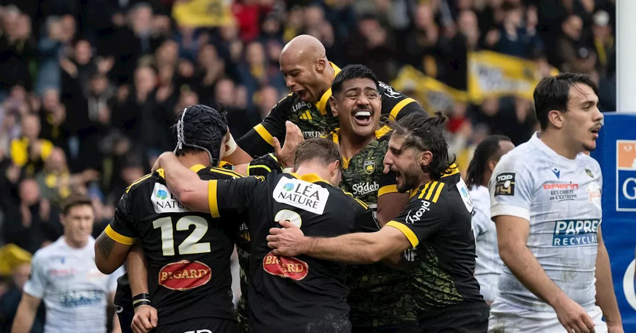 Dans la douleur, La Rochelle se fait peur mais s’impose face à Clermont