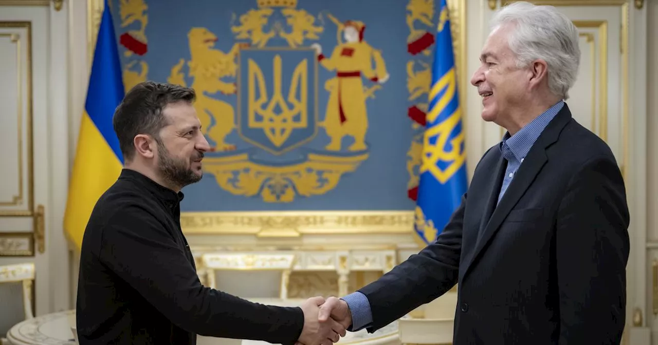 Le directeur de la CIA reçu par Zelensky à Kiev une dernière fois avant la fin de ses fonctions