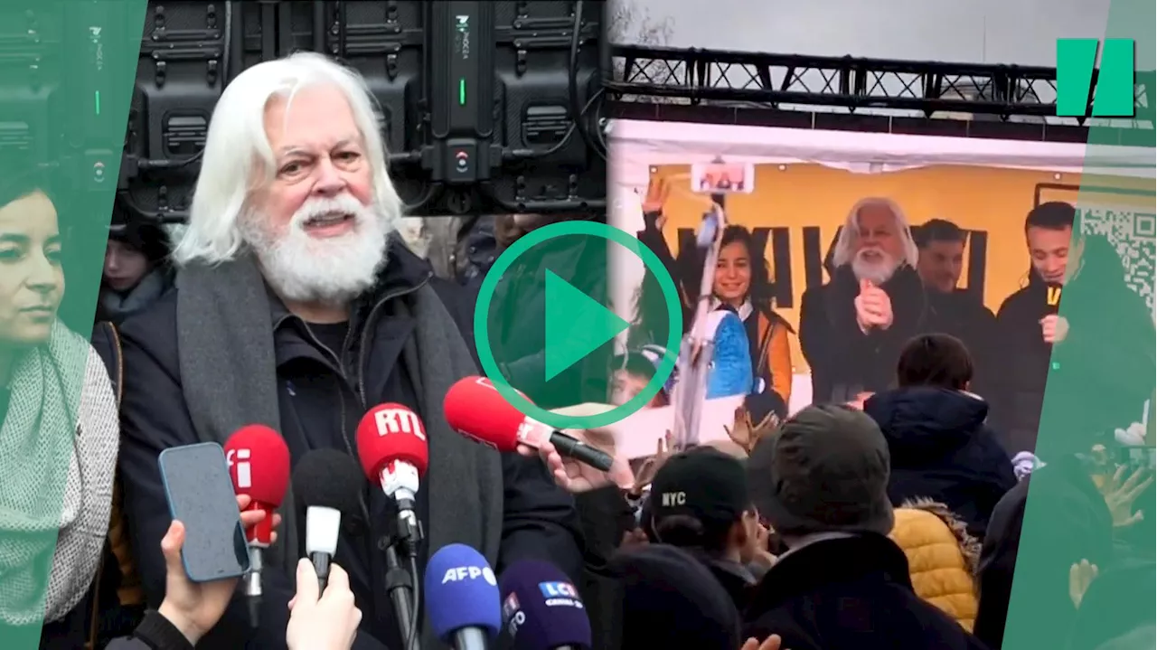 Paul Watson promet de « mettre un terme à la chasse baleinière » devant des centaines de soutiens à Paris