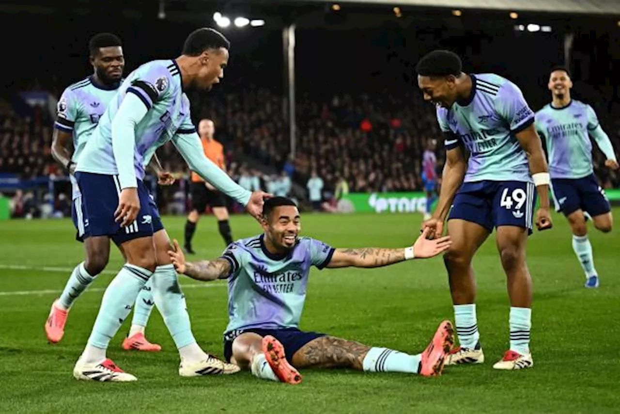 Arsenal se promène contre Crystal Palace et reprend la troisième place de Premier League