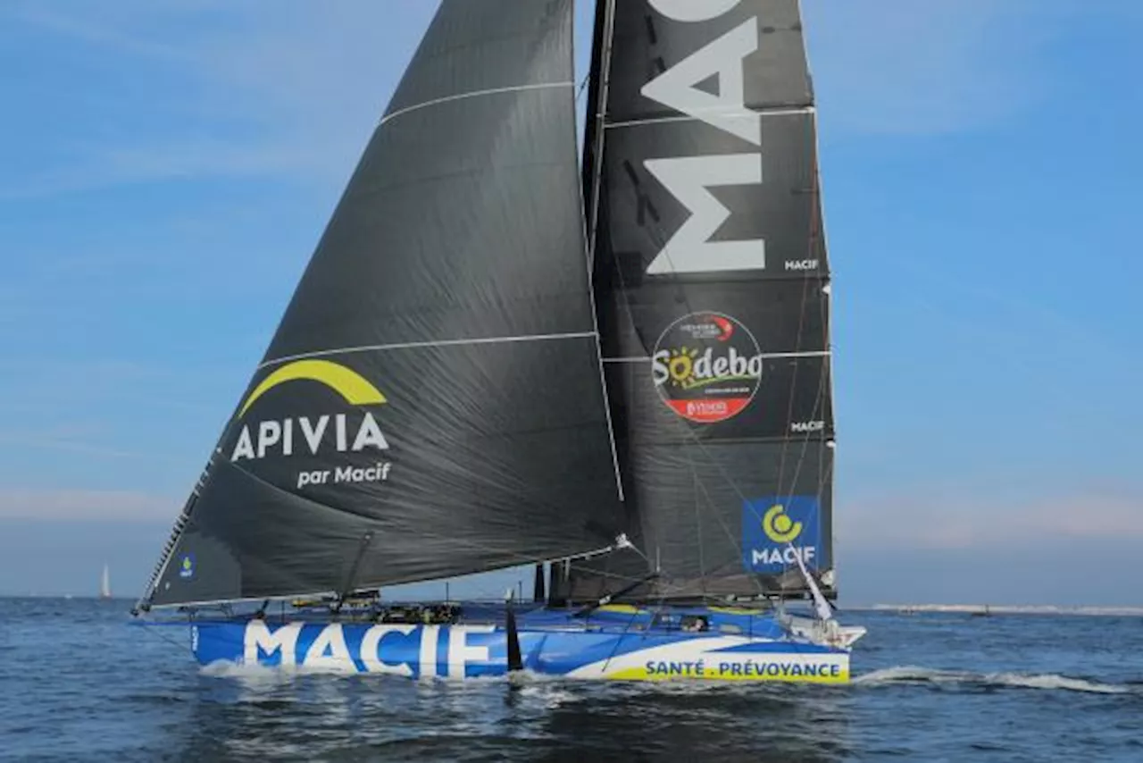 Charlie Dalin et Yoann Richomme au coude à coude sur le Vendée Globe