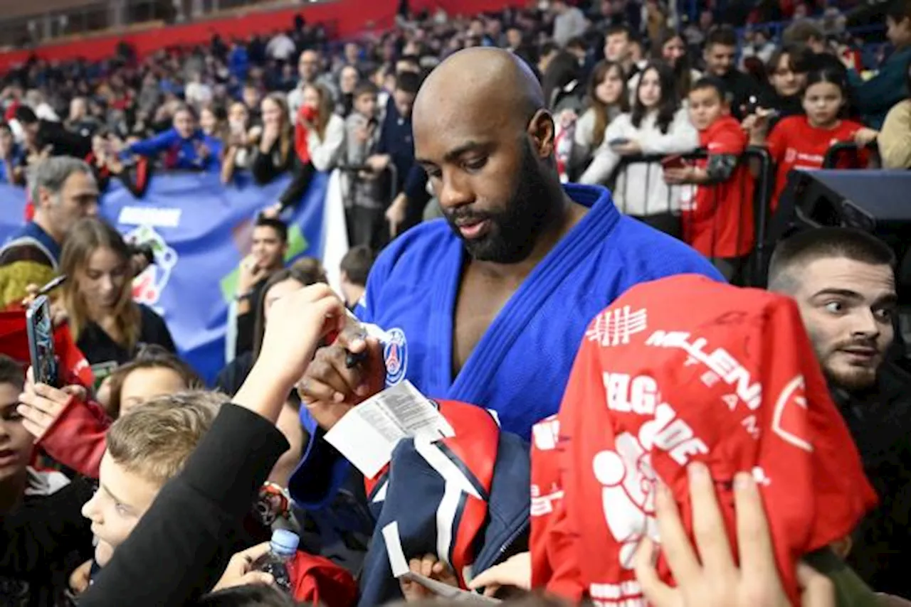 Le PSG avec Teddy Riner pour la finale de la Ligue des champions de judo