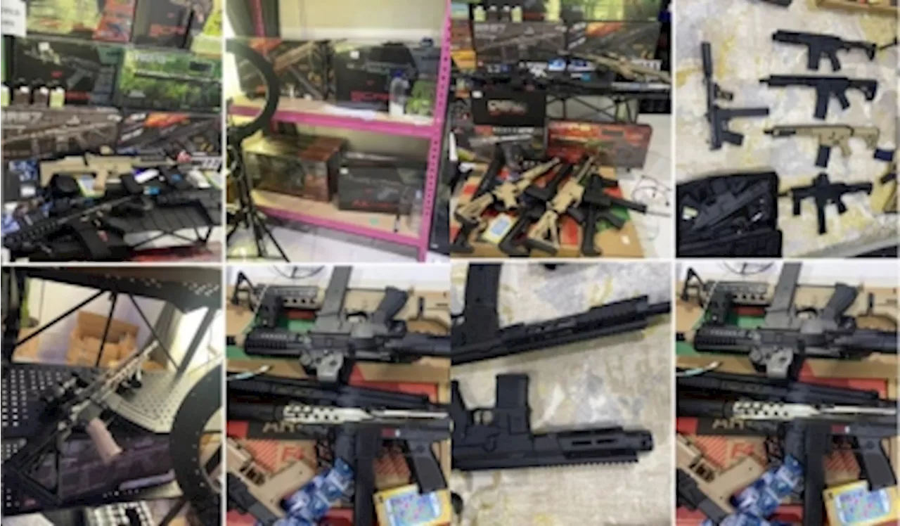 Police seize hundreds of imitation firearms in double operation success in Kota Baru and KL