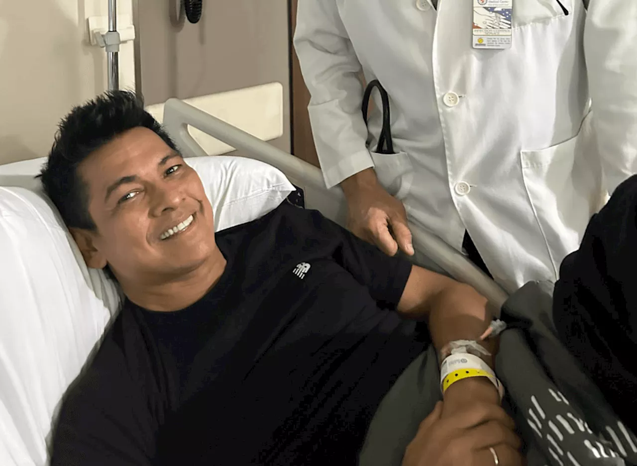 Gary Valenciano's wife shares health update after he cut short his concert due to vomiting