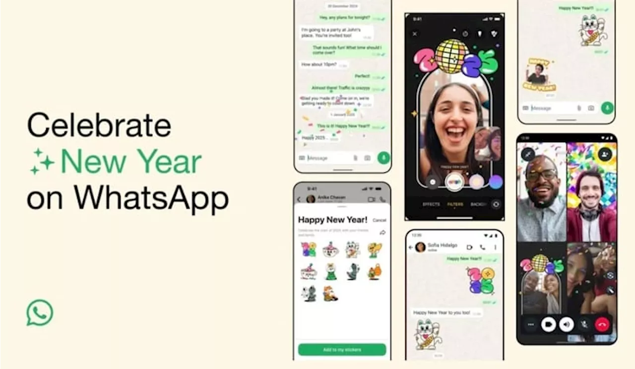 Whatsapp Hadirkan Fitur Spesial Tahun Baru