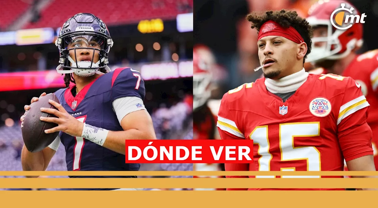 Chiefs vs Texans: ¿A qué hora y dónde ver EN VIVO partido de NFL ONLINE?