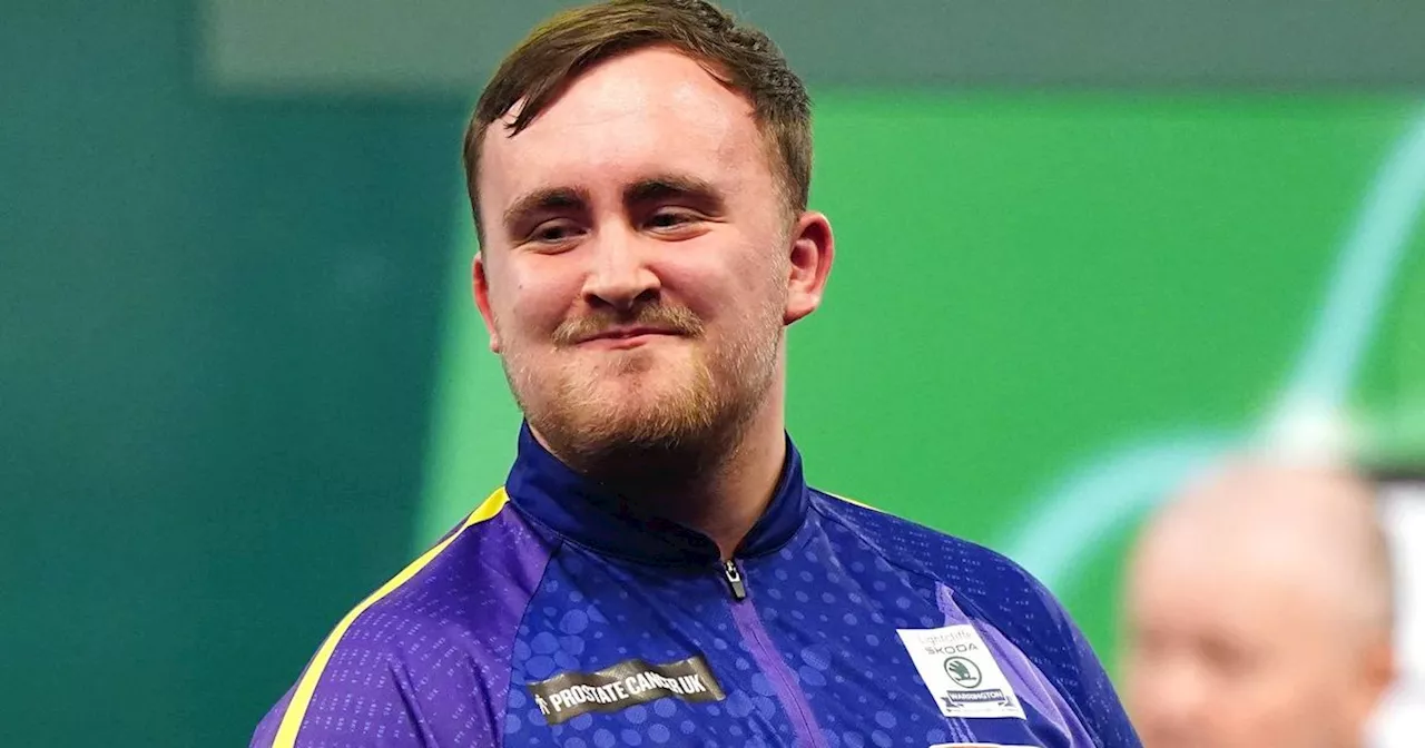 Luke Littler loses World Darts Championship record to 'absolute nutcase'