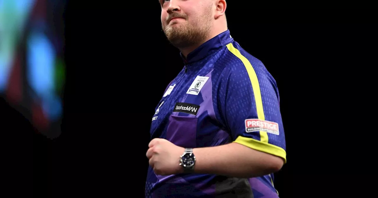 Luke Littler shows true colours with three-word message in darts win