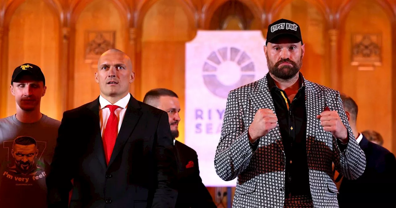 Tyson Fury vs Oleksandr Usyk fight time: UK Start time and TV and stream details