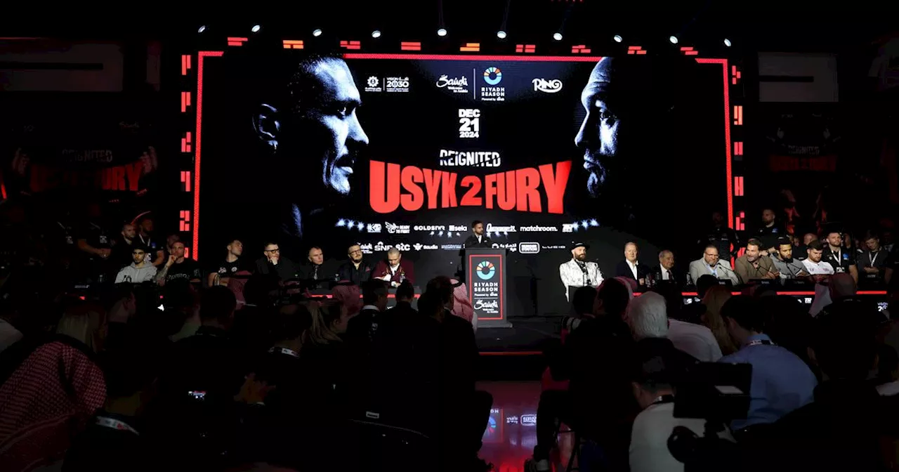 Tyson Fury vs Oleksandr Usyk prize money