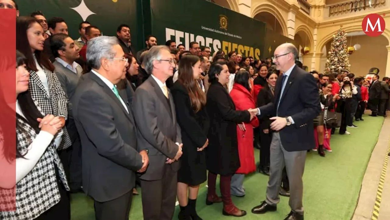 'Contamos con finanzas sanas; liquidamos deuda con ISSEMyM': Rector de la UAEMéx