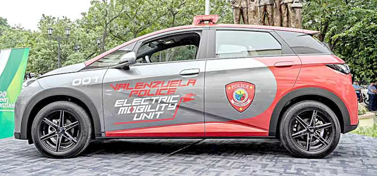 Valenzuela City launches country’s largest EV police fleet with the BYD Dolphin as patrol of choice