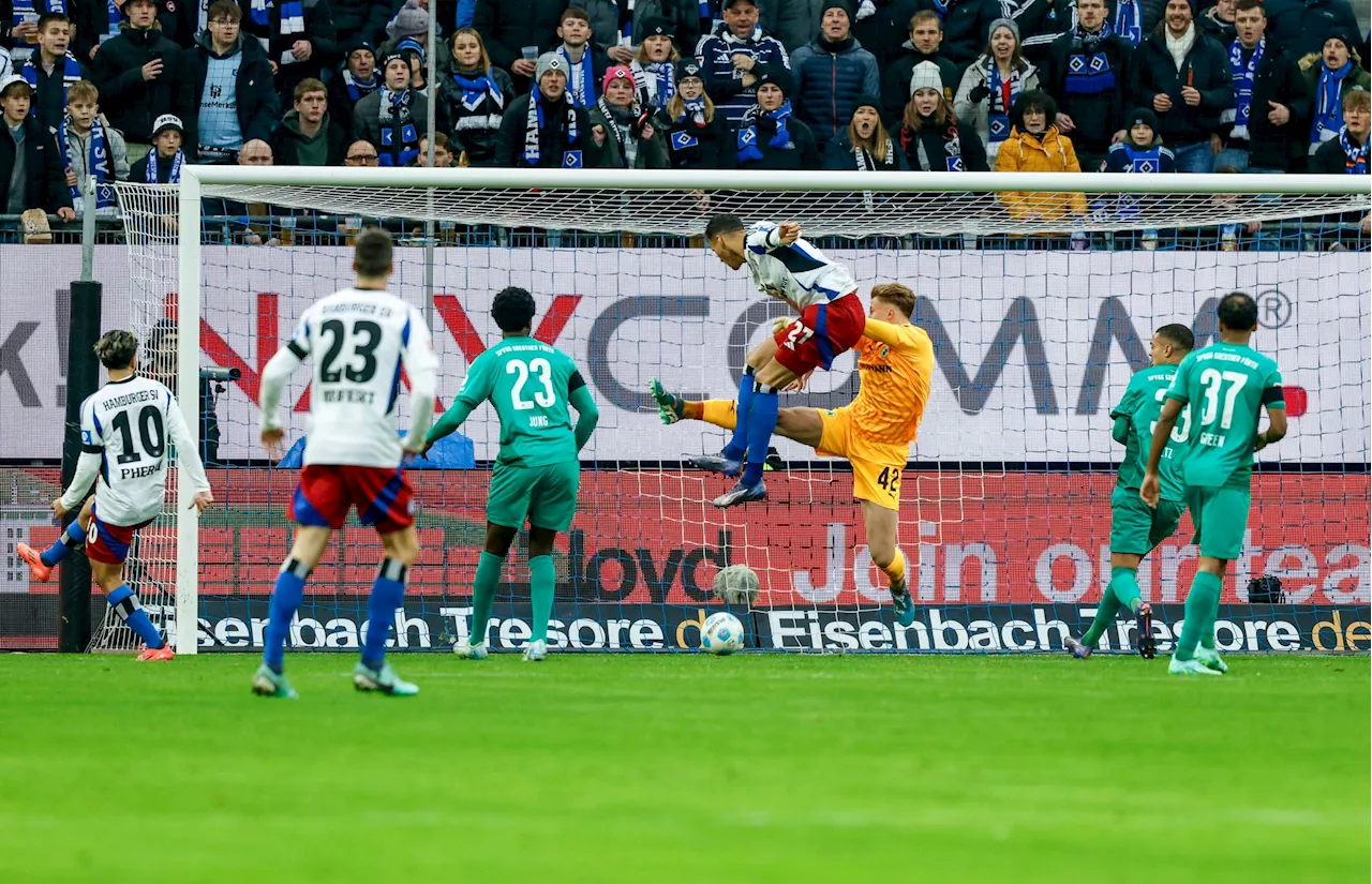 Greuther Fürth geht beim HSV unter