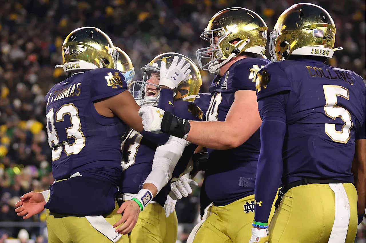 College Football Playoff: Notre Dame Dominates Indiana, Will Face Georgia in Sugar Bowl