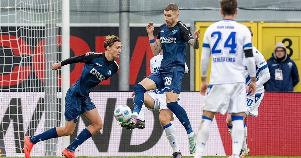 1:2-Pleite gegen Karlsruhe: SC Paderborn verpatzt das Hinrundenfinale