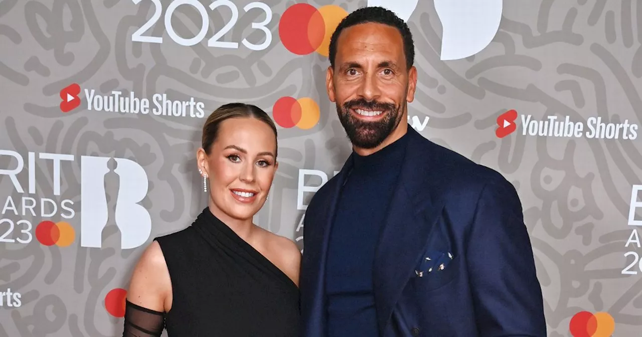 Kate and Rio Ferdinand feed giraffe on son's 4th birthday safari trip