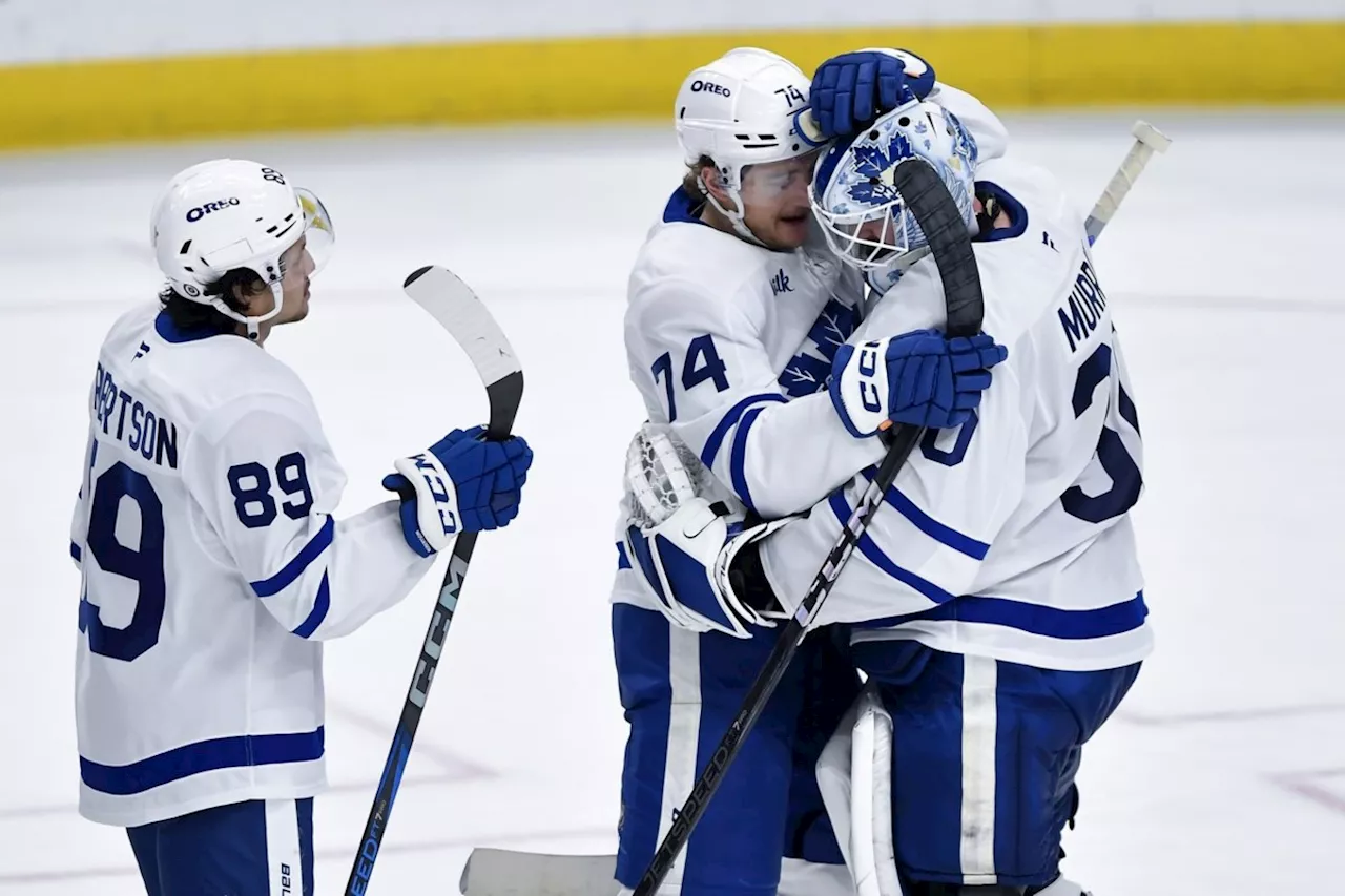 Murray nets first win in nearly 21 months as Maple Leafs beat Sabres 6-3