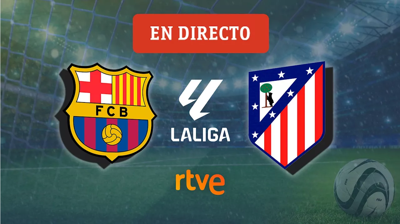 Atlético de Madrid, en directo el partido de la jornada 18 de la Liga