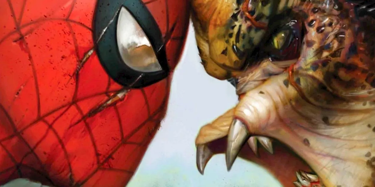 Marvel Shares First Look at Predator vs Spider-Man Ahead of Its Bloody 2025 Launch