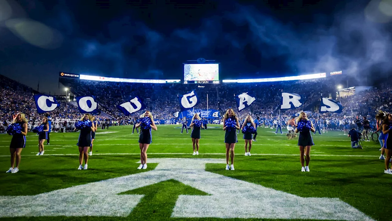 Texas Transfer Tausili Akana on Campus for a BYU Visit