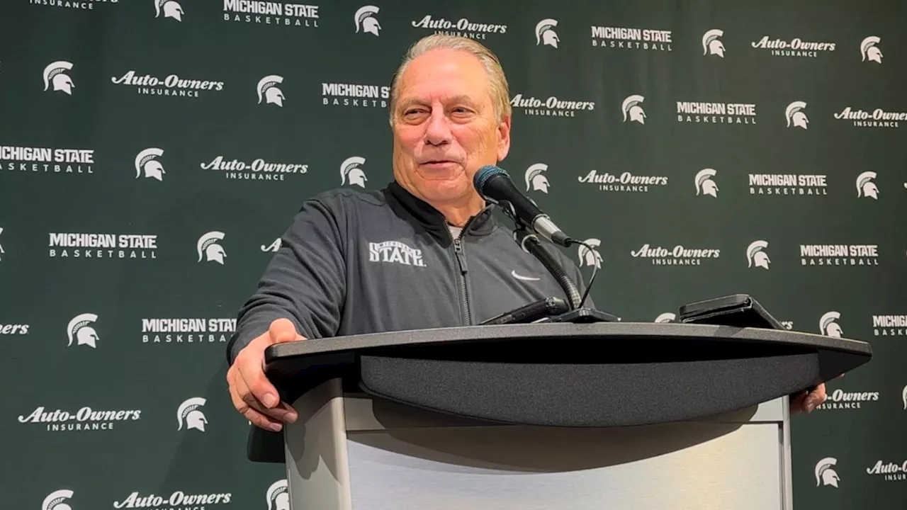 WATCH: Michigan State's Tom Izzo Speaks After Win Over FAU