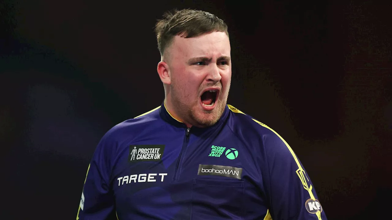 World Darts Championship: Luke Littler survives scare and beats Ryan Meikle in tough opener at Alexandra Palace