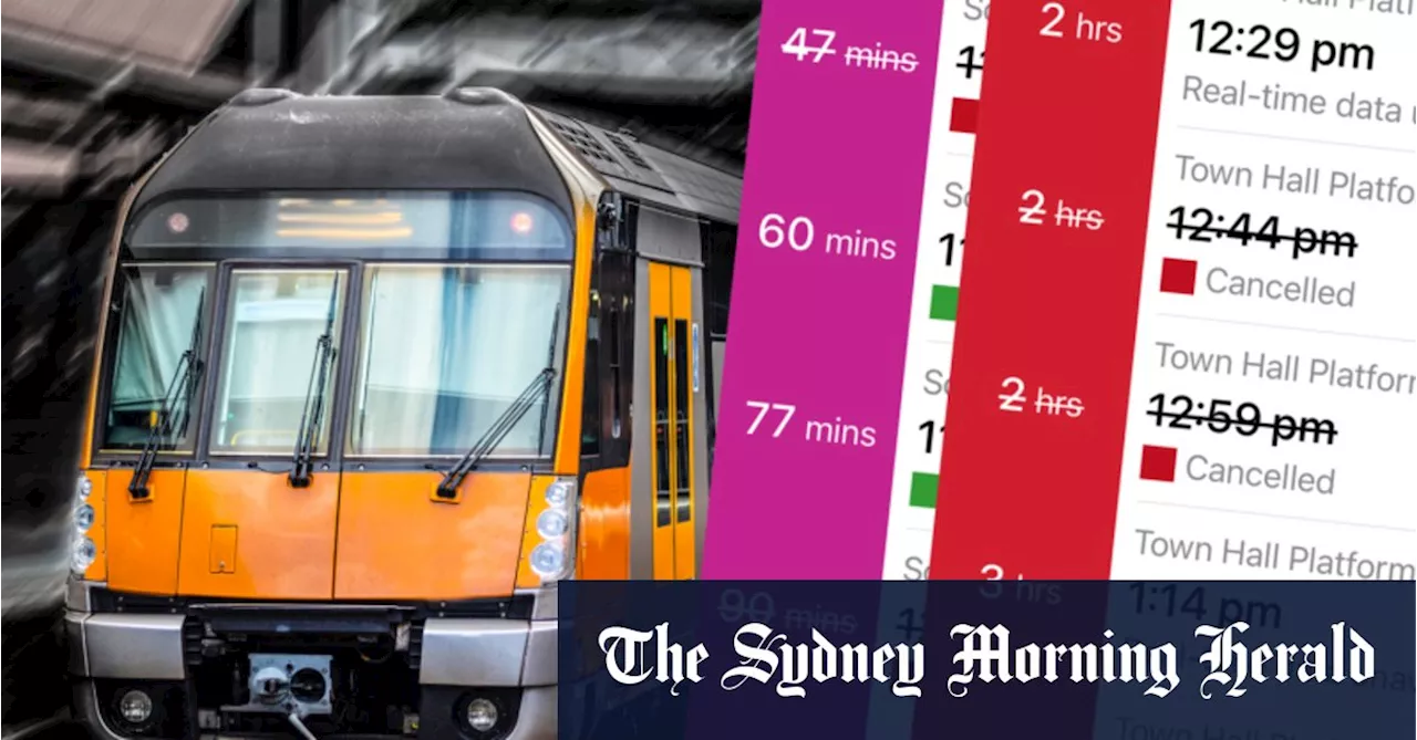 Sydney passengers warned of train cancellations, delays for big events