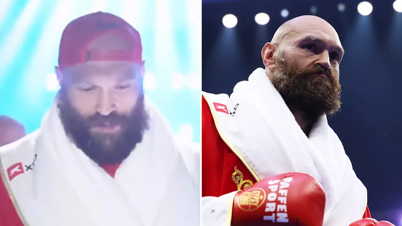 Everyone has figured out reason Tyson Fury decided to keep his beard within seconds of Oleksandr Usyk fight