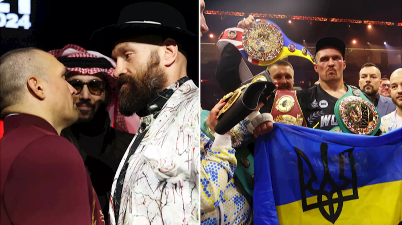 Why Oleksandr Usyk vs Tyson Fury 2 isn't an undisputed fight as strict rule enforced ahead of rematch