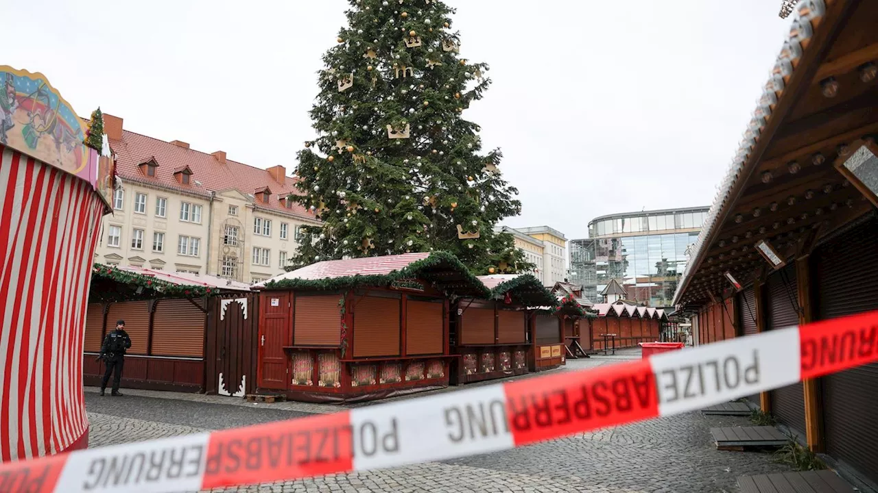 Attacke auf Weihnachtsmarkt: Fünf Tote und 200 Verletzte nach Todesfahrt von Magdeburg