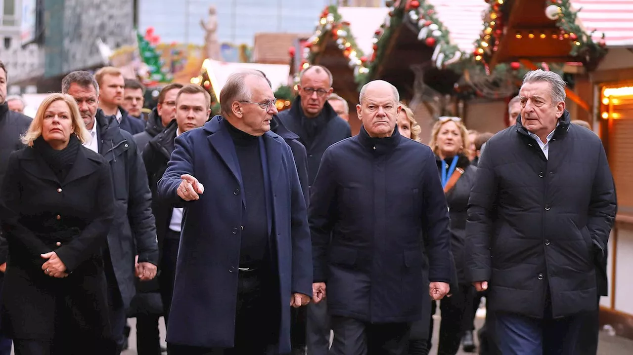 Liveticker Magdeburg: Olaf Scholz spricht am Tatort - fünf Tote, über 200 Verletzte