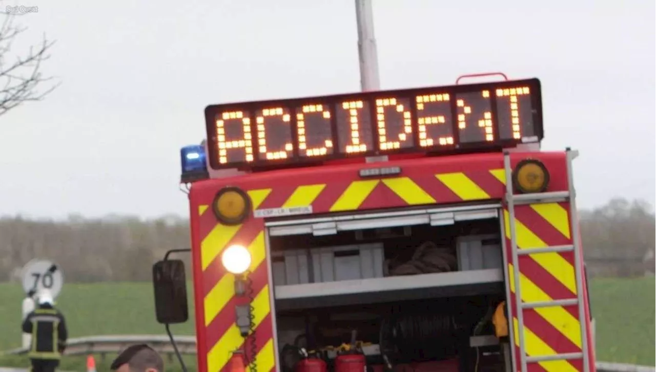 Accident de voiture en Dordogne : la passagère meurt, le conducteur resté incarcéré toute la nuit