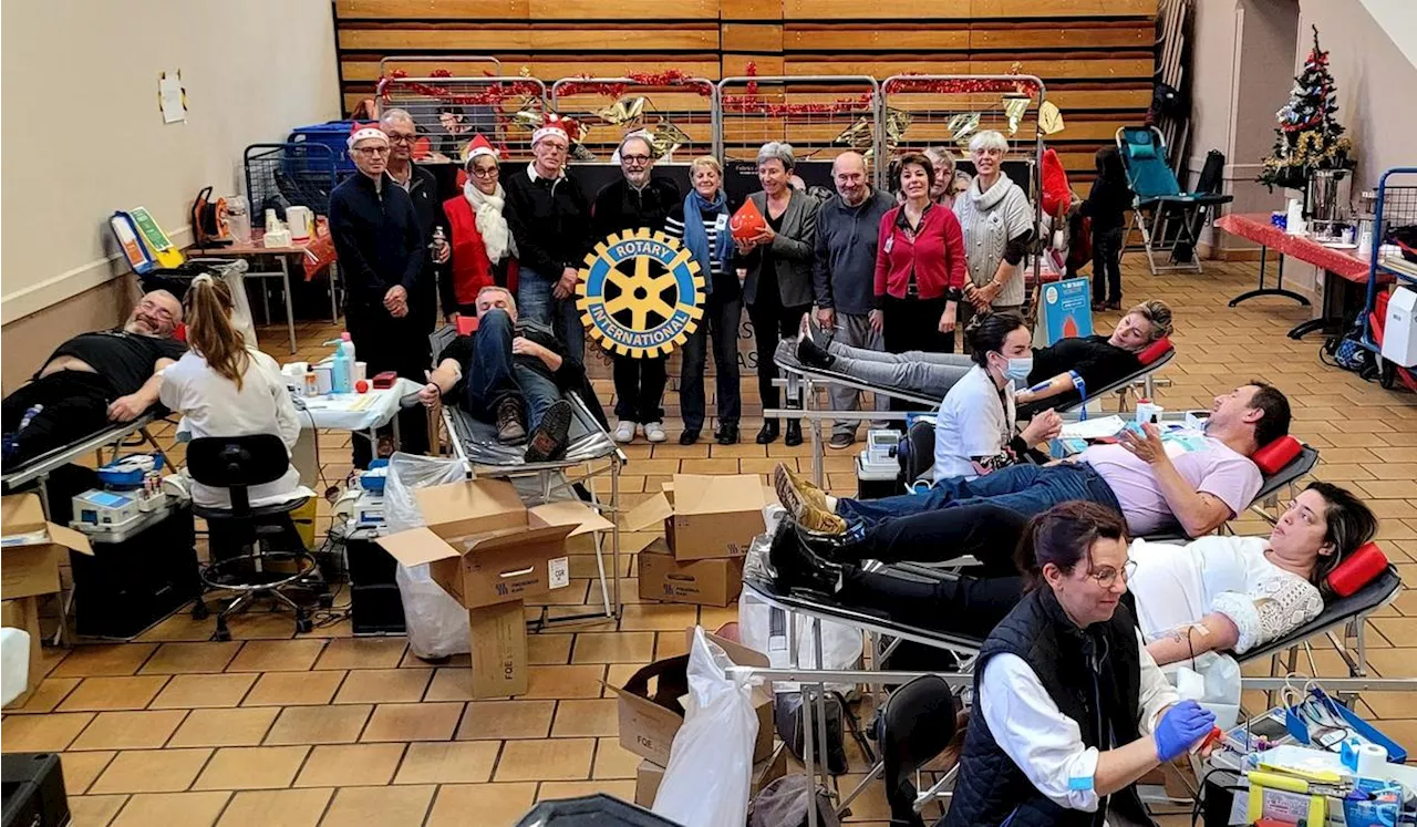 Bazas : le Rotary club associé à l’opération de don de sang