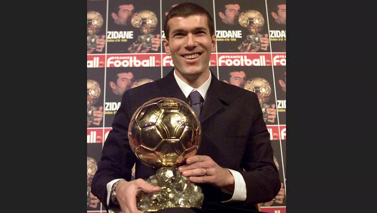 En décembre 1998, Zinédine Zidane décroche le Ballon d’Or : sa carrière en images