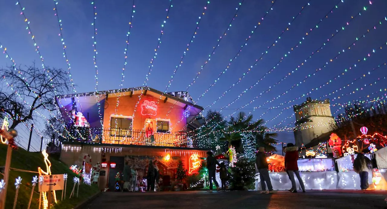 Landes. En images : les décorations de Noël de la maison qui illumine Saint-Lon-les-Mines