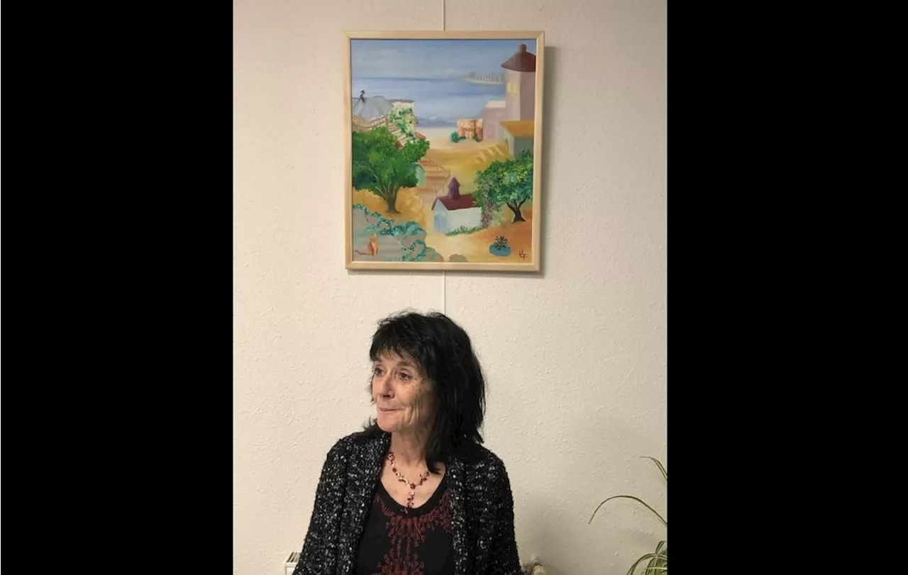 Monpazier : la peintre Françoise Laly expose à la médiathèque