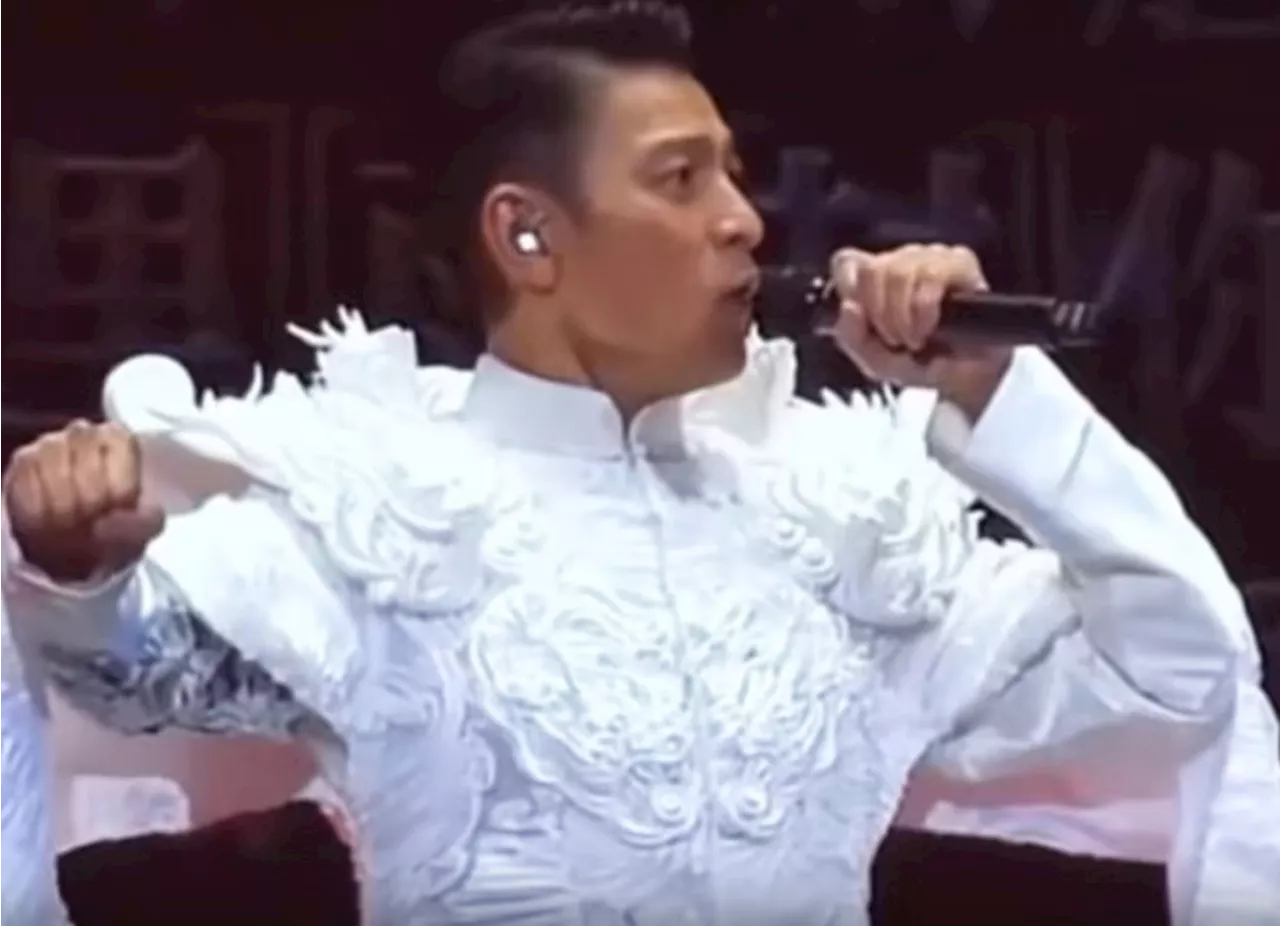 Andy Lau Gelar Konser di Hong Kong, Putri Cantiknya Beri Dukungan