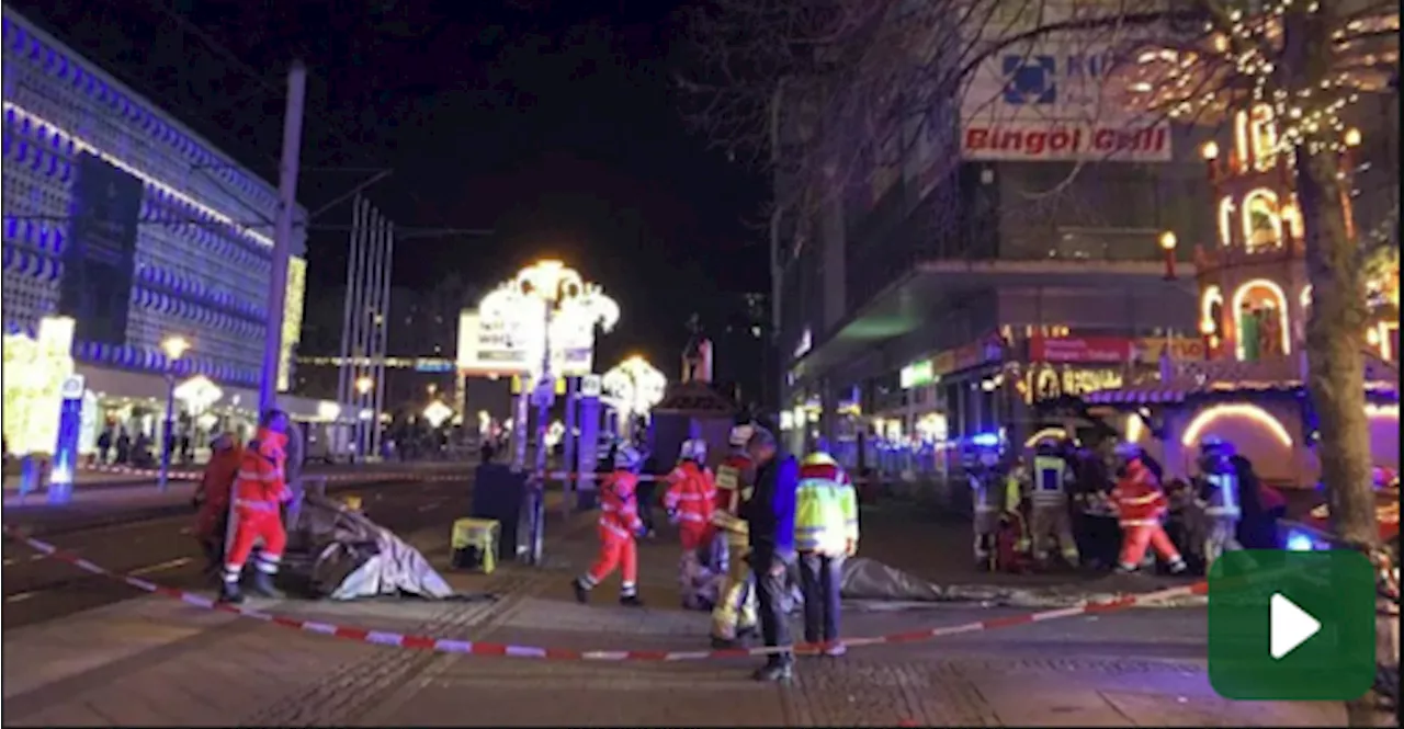 Attentato al mercatino di Magdeburgo: tutte le news