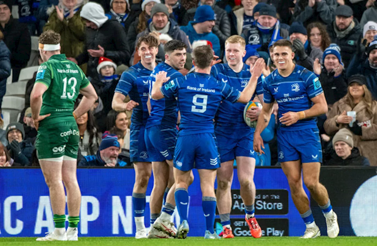 Leinster hold off spirited Connacht rally to edge Aviva interpro