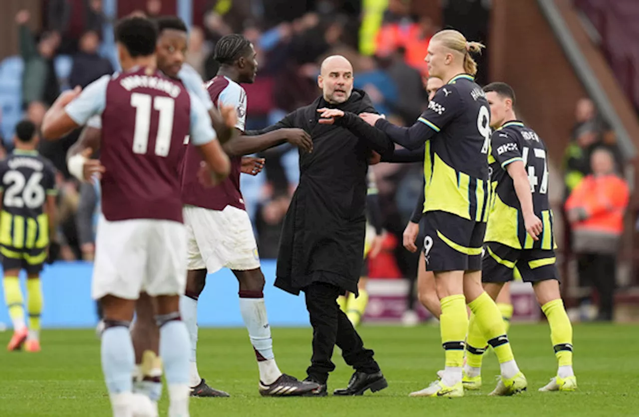 ‘Proud’ Pep Guardiola defends Erling Haaland as City’s miserable run continues