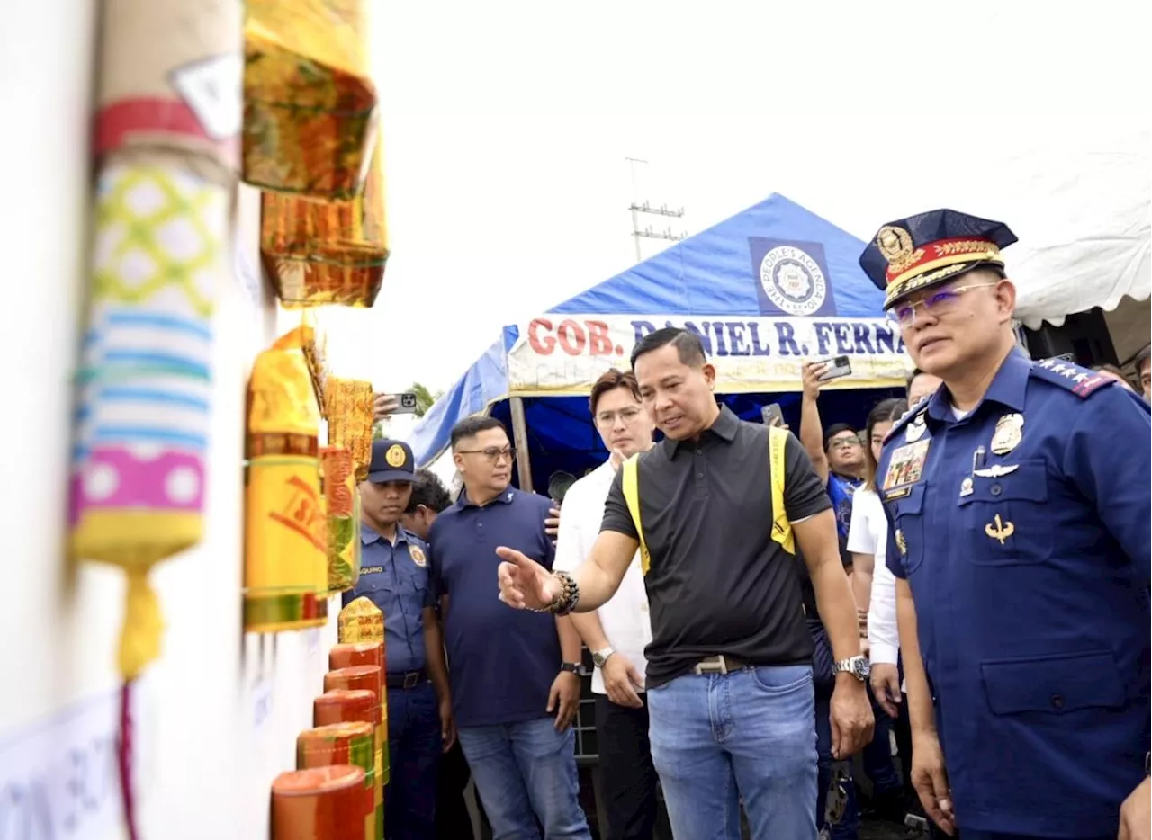 Fernando asks BBM to review memorandum on firecrackers