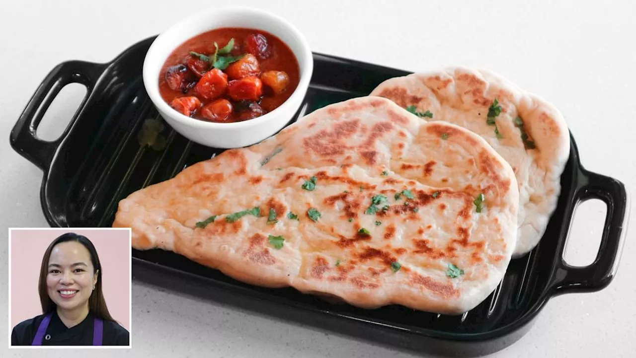 Naan — something new for Noche Buena