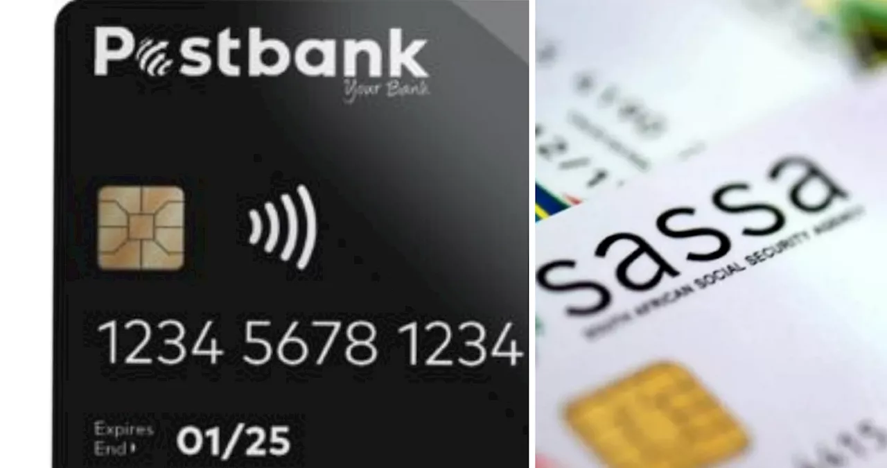 SASSA: Get your Postbank Black Card at these stores in Gauteng