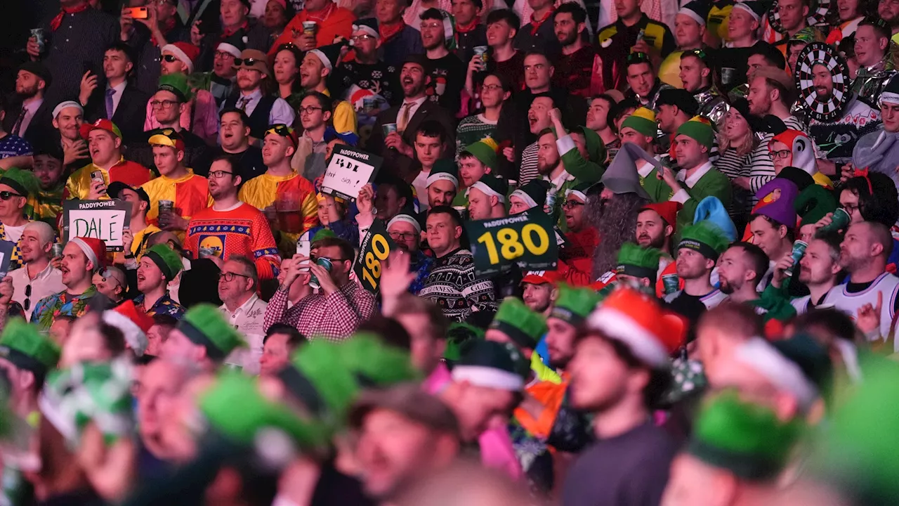 Darts fans demand refund after ’20 minutes of silence’ in major TV glitch during PDC World Cha...